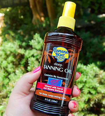 banana boat tanning oil spf difference