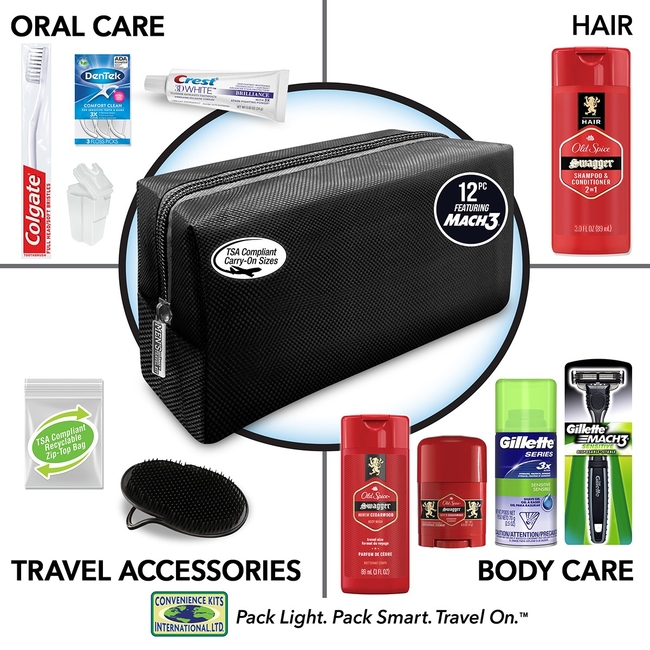 Men’s Premium 11pc Travel Kit